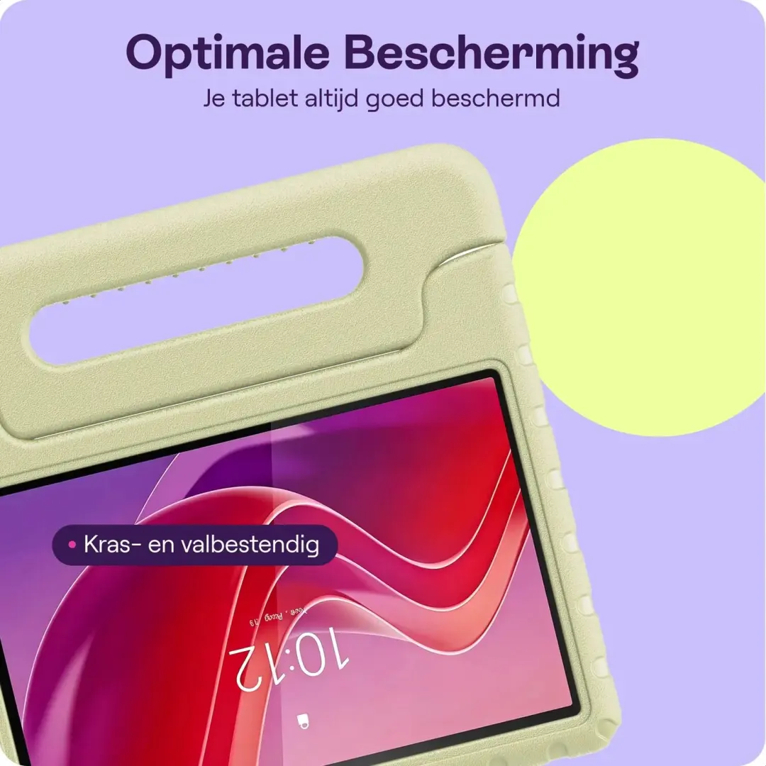 HappyCase Kinderhoes Lenovo Tab M11 - Beige - afbeelding 2 van 6
