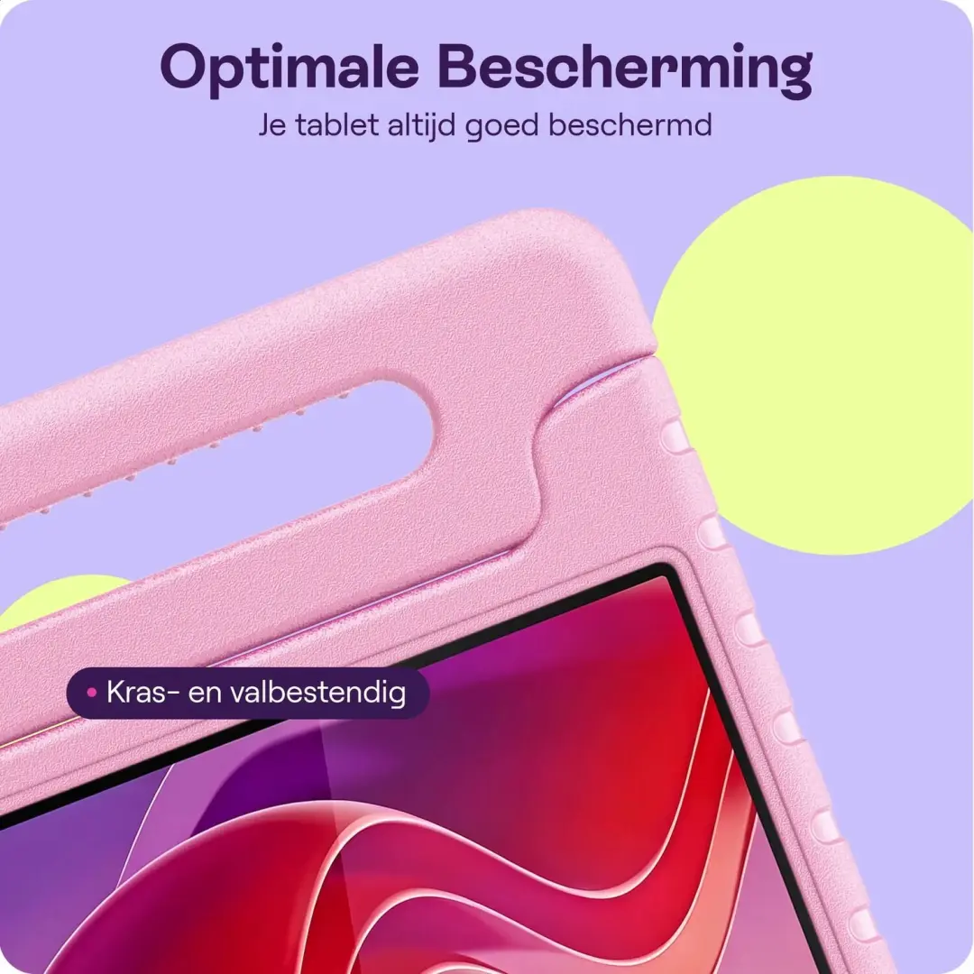 HappyCase Kinderhoes Lenovo Tab M11 - Licht Roze - afbeelding 3 van 6