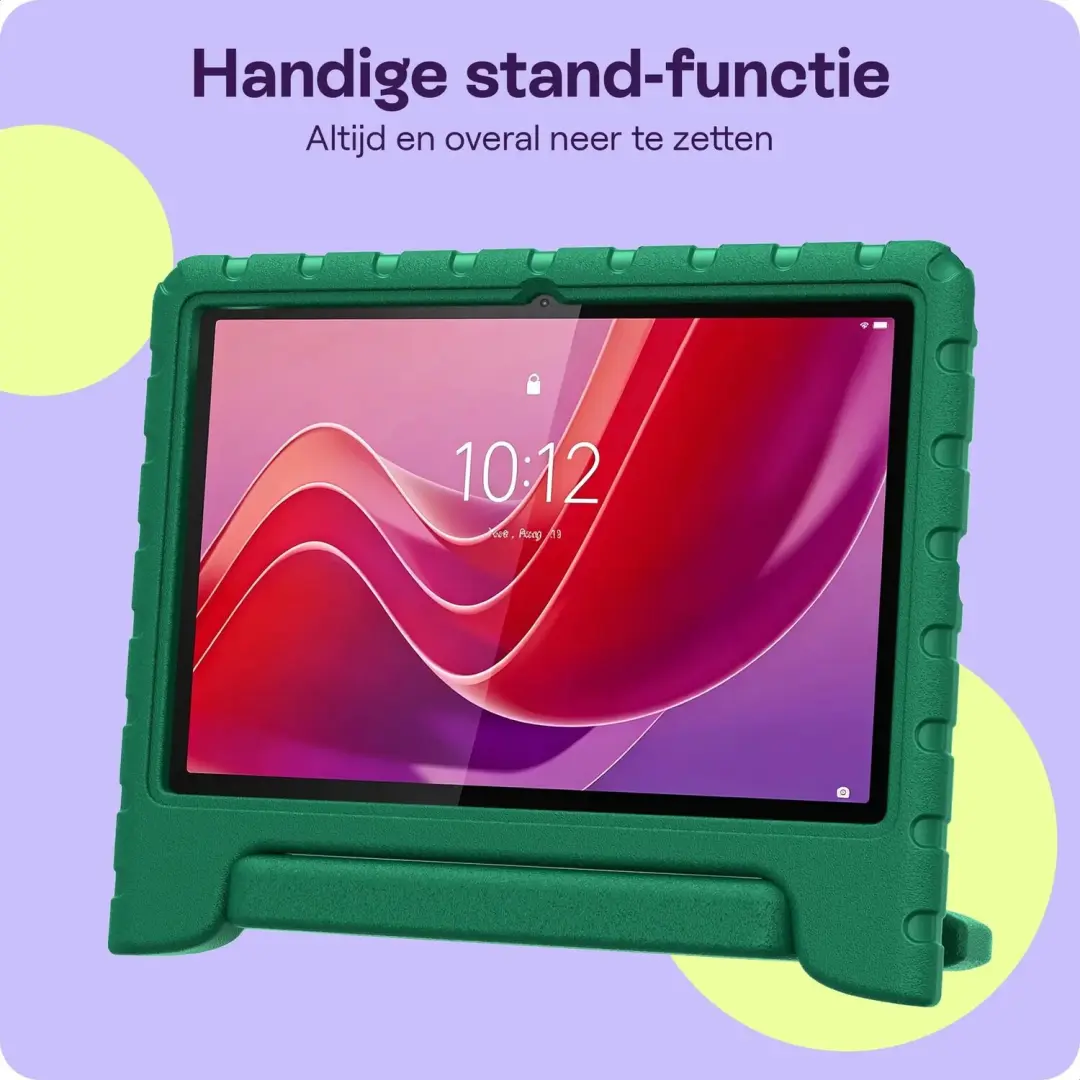 HappyCase Kinderhoes Lenovo Tab M11 - Donker Groen - afbeelding 2 van 6