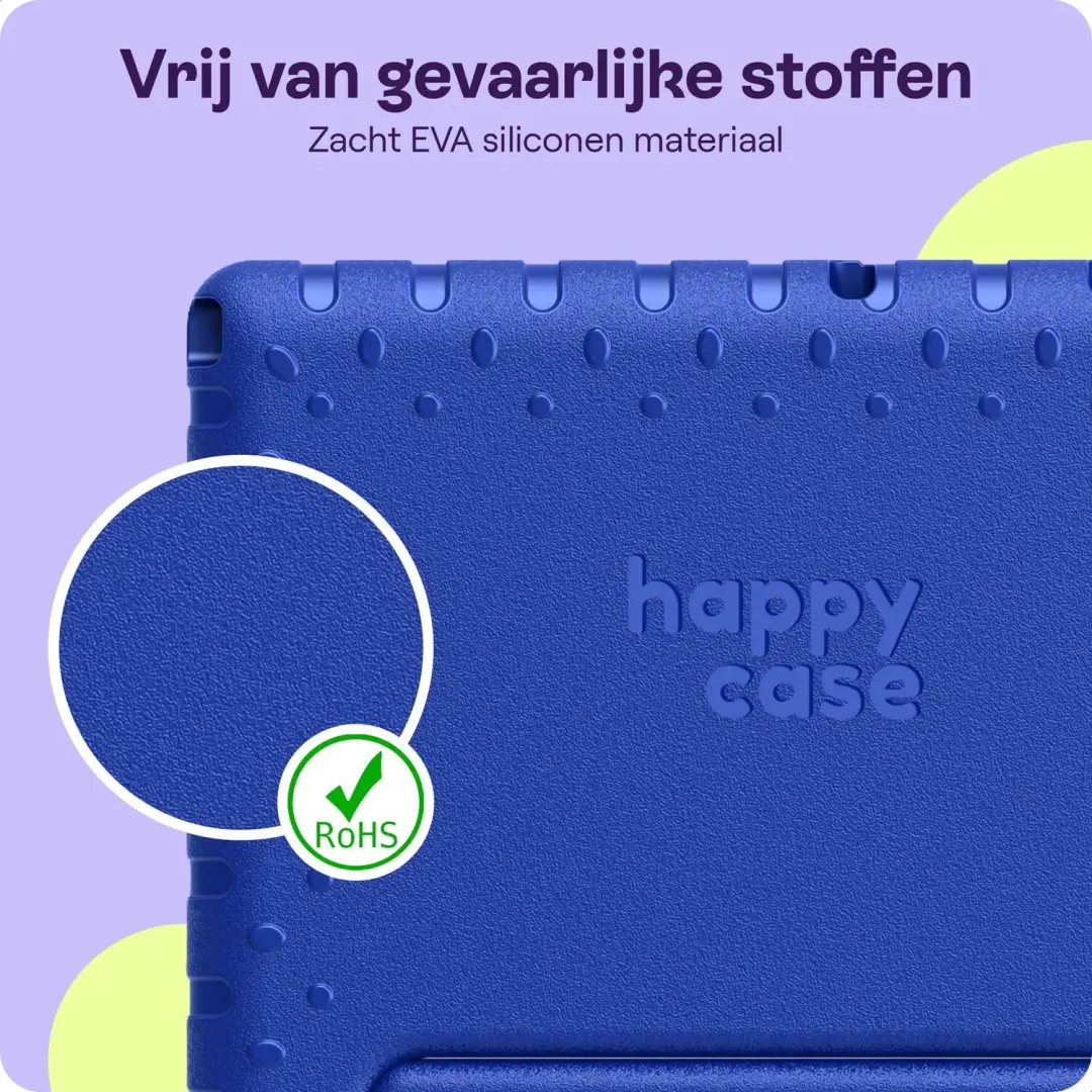 HappyCase Kinderhoes Lenovo Tab M11 - Donkerblauw - afbeelding 6 van 6