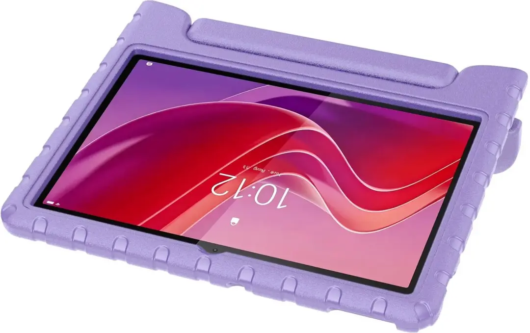 HappyCase Kinderhoes Lenovo Tab M11 - Lila - met Handvat en Standaard - afbeelding 4 van 6