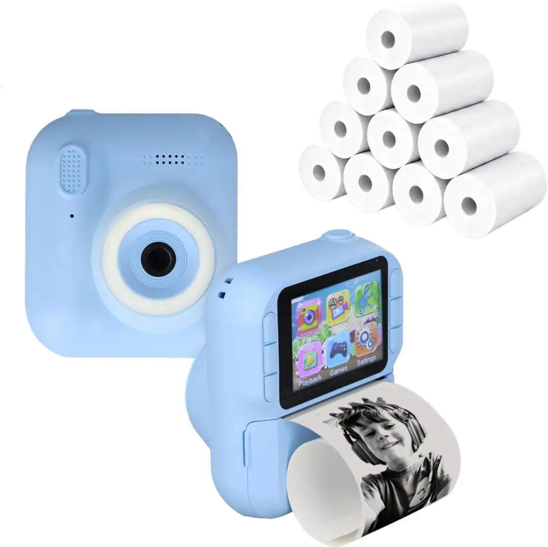 imoshion Kids Camera met Fotoprinter met 10-pack Printpapier