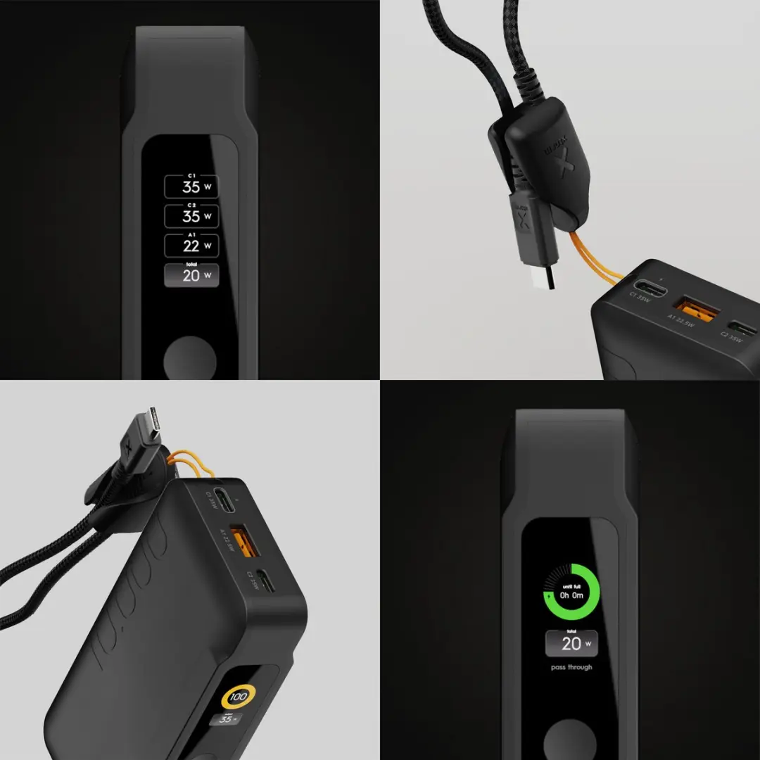 Xtorm NextGen XNG101W35 Powerbank 10.000mAh - 35W - Zwart - afbeelding 2 van 6