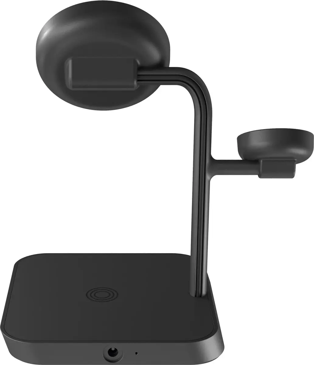 Zens ZEAPDC01 Draadloos Oplaadstation 4-in-1 - 18W - Zwart - afbeelding 4 van 6