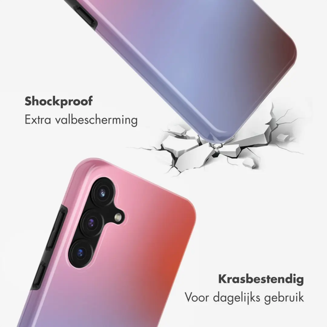 Selencia Hoesje Samsung Galaxy S25 FE Gradient Soft Blush - afbeelding 4 van 6