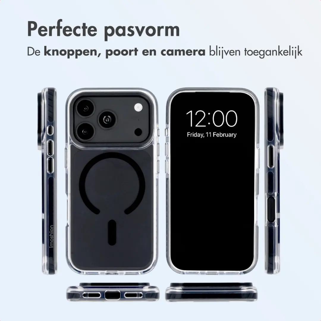 Imoshion Hoesje iPhone 18 Pro/17 Pro - MagSafe - Zwart - afbeelding 5 van 6