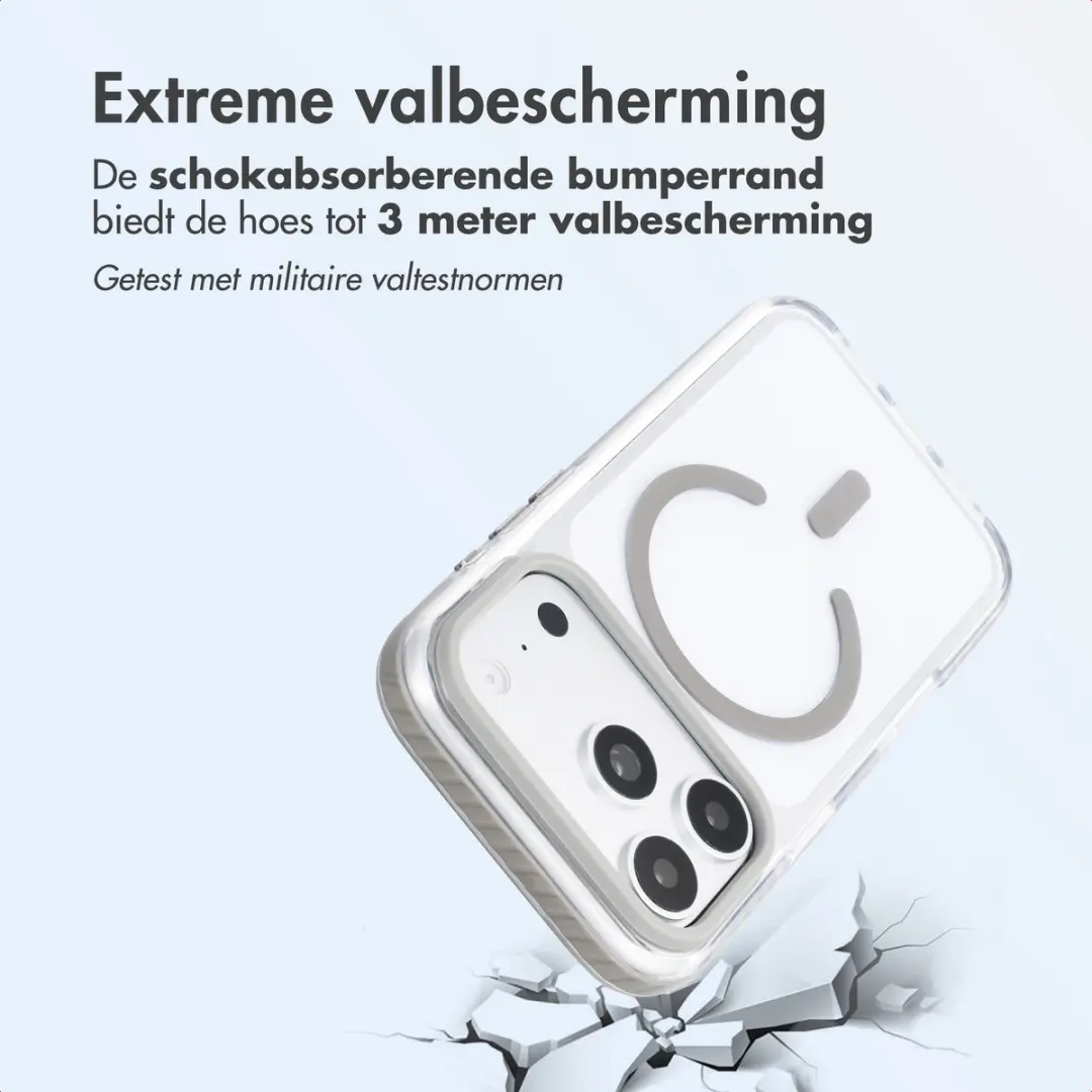 imoshion Hoesje iPhone 18 Pro/17 Pro - MagSafe - Grijs - afbeelding 2 van 6
