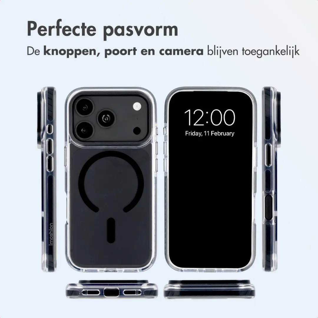 Imoshion Hoesje iPhone 18 Pro Max/17 Pro Max - MagSafe - Zwart - afbeelding 6 van 6