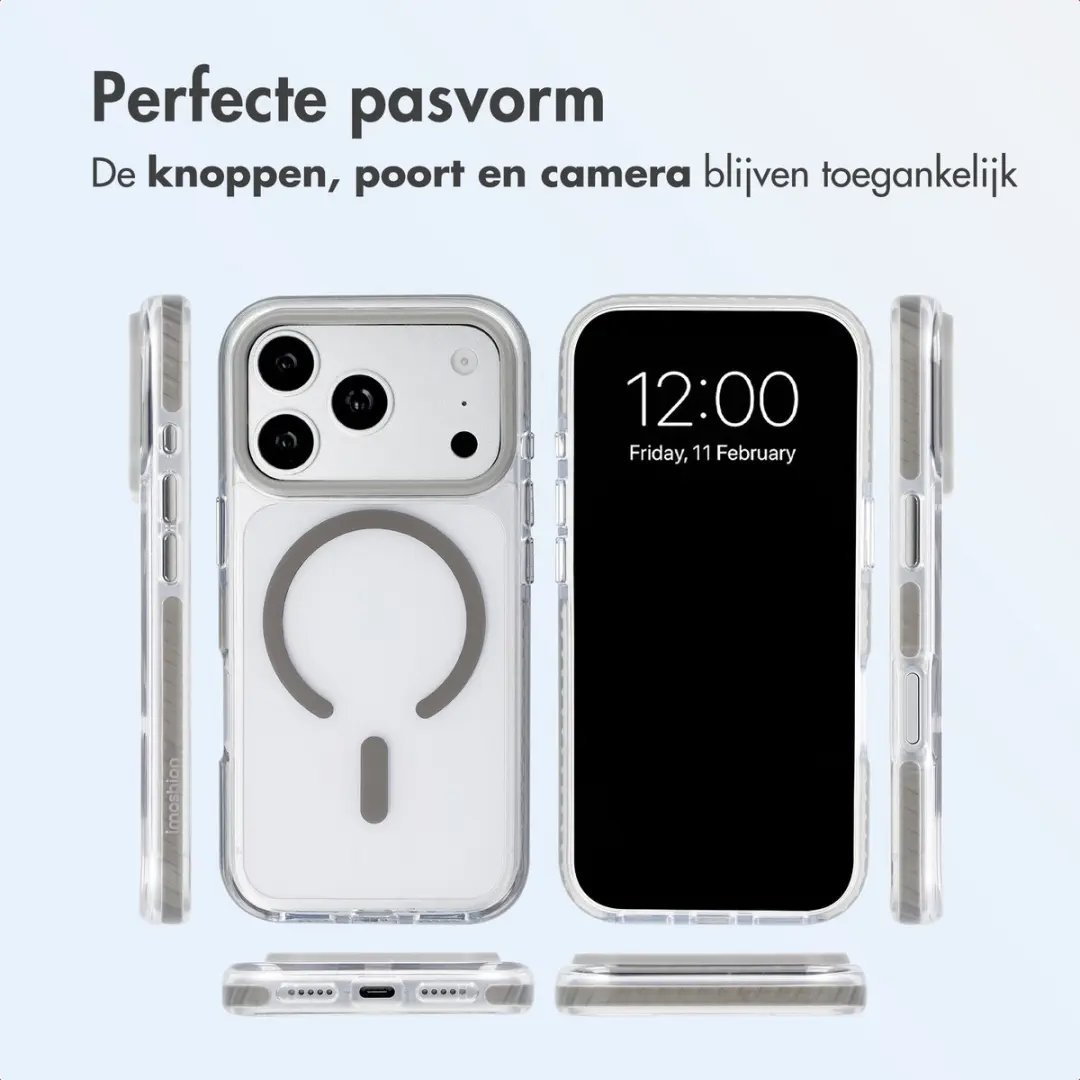 Imoshion Hoesje iPhone 18/17 Pro Max - MagSafe Grijs - afbeelding 6 van 6