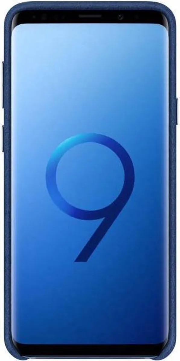 Samsung Galaxy S9+ Hoesje Alcantara Blauw EF-XG965ALEGWW