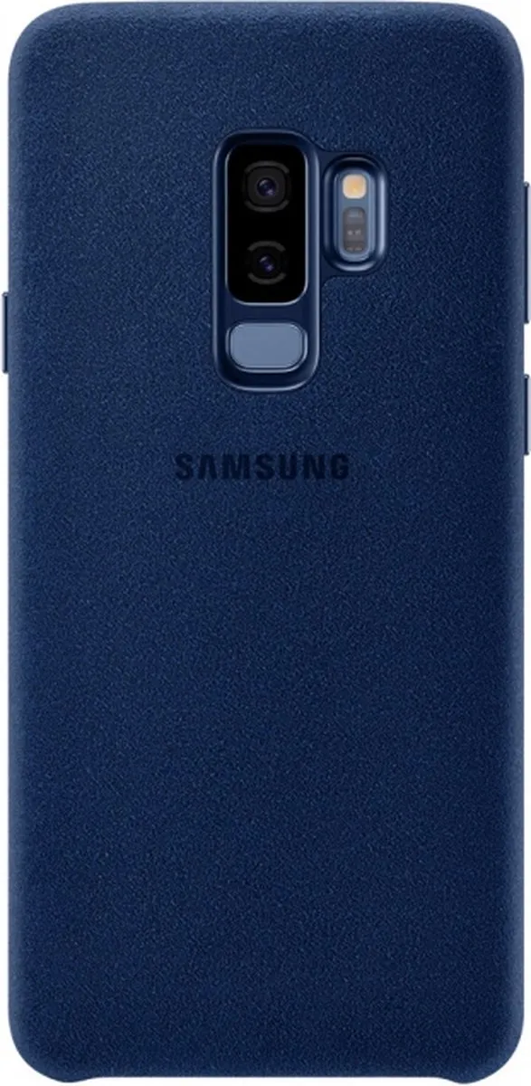 Samsung Galaxy S9+ Hoesje Alcantara Blauw EF-XG965ALEGWW