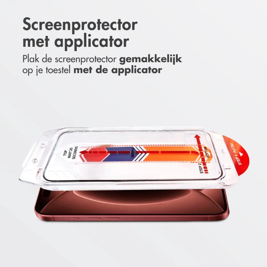 Accezz Screen Protector SH00100485 - iPhone 18/17 Pro Max Glas - afbeelding 2 van 6