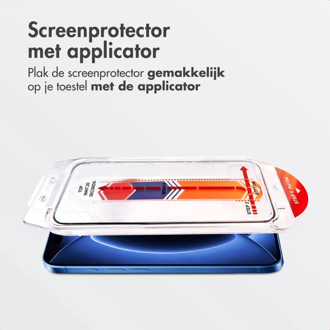 Accezz Glas Screenprotector SH00100484 - iPhone 18/17 Pro - afbeelding 2 van 6
