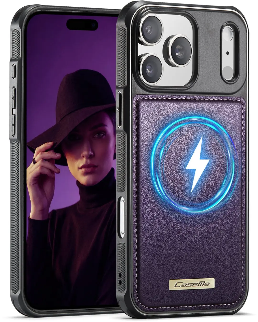 Caseme Geschikt voor iPhone 18 Pro Max / Geschikt voor iPhone 17 Pro Max Magneti