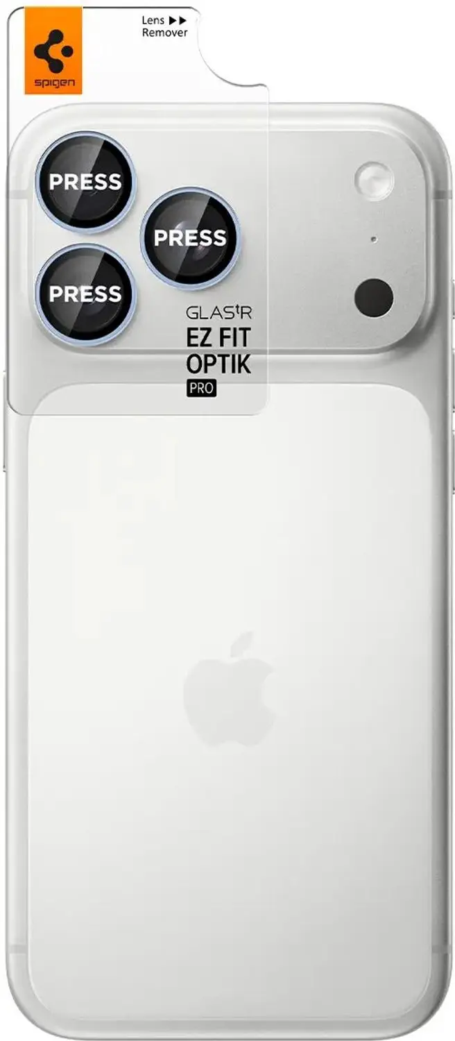 Spigen AGL12045 Glas Lensbeschermer - 9H - Lichtblauw 2 Stuks - afbeelding 5 van 6