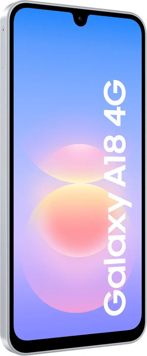 Samsung Galaxy A18 SM-A185FZSDEUB Smartphone 128GB - Zilver - afbeelding 4 van 6