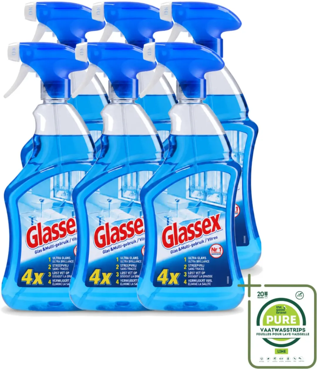 6 x Glassex