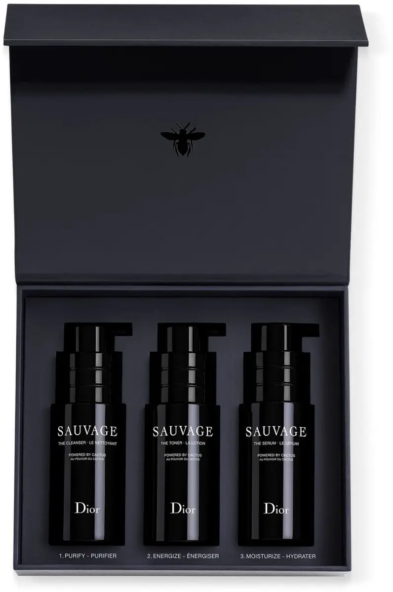 DIOR Sauvage Skincare Ritual Set for Men 3 x 45 ml