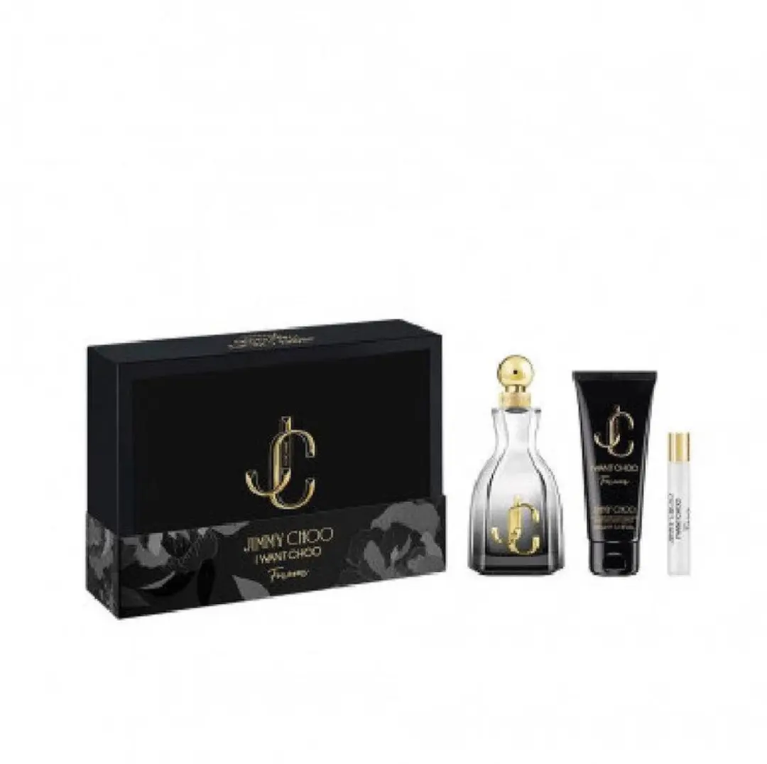 Jimmy Choo I Want Choo Forever 100ml Edp + 7,5ml Edp Spray + Bodylotion 100ml Ge