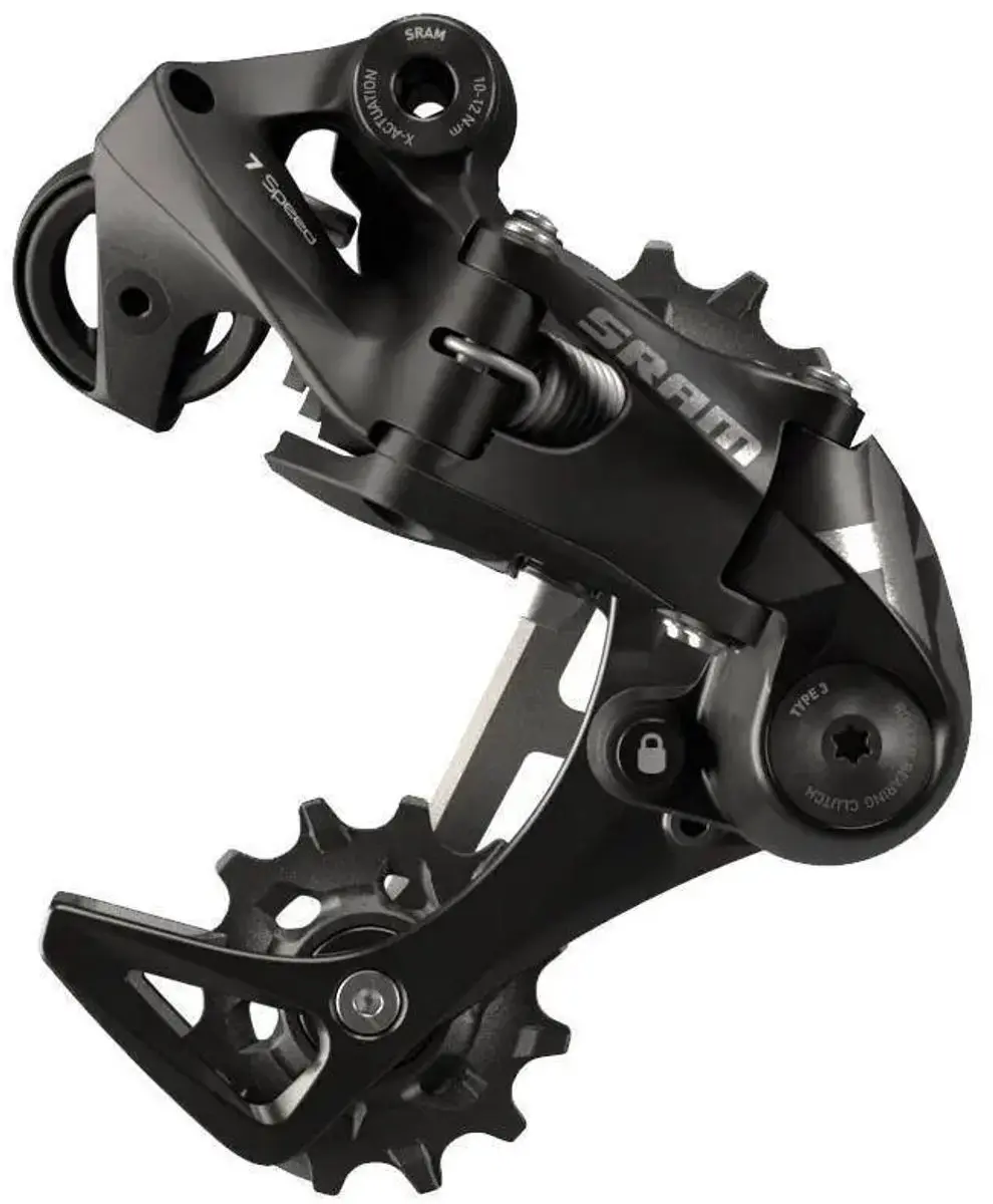 SRAM X01 DH Achterderailleur 7-versnellingen - Zwart - afbeelding 3 van 3