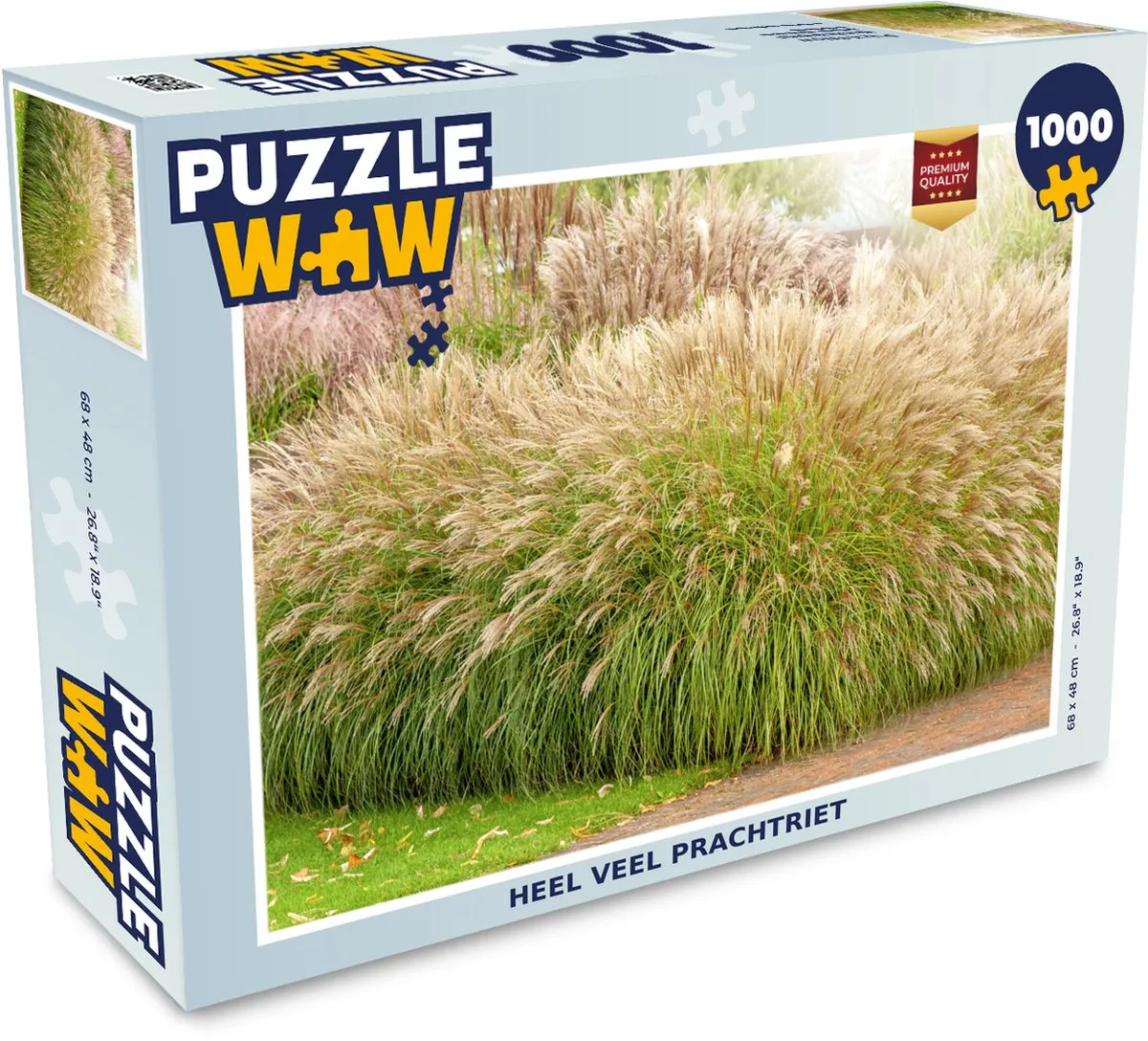 PuzzleWow Legpuzzel 1000 Stuks Multicolor