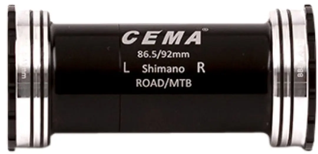 Shimano Bracketas BB86-BB92 Int. Shimano-Keramisch-Zwart