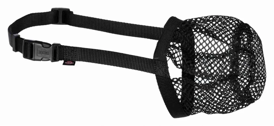 Trixie Anti-Lokaas Snuitje - Maat S-M - 18 tot 40 cm Nekriem - 22 cm Snuitje