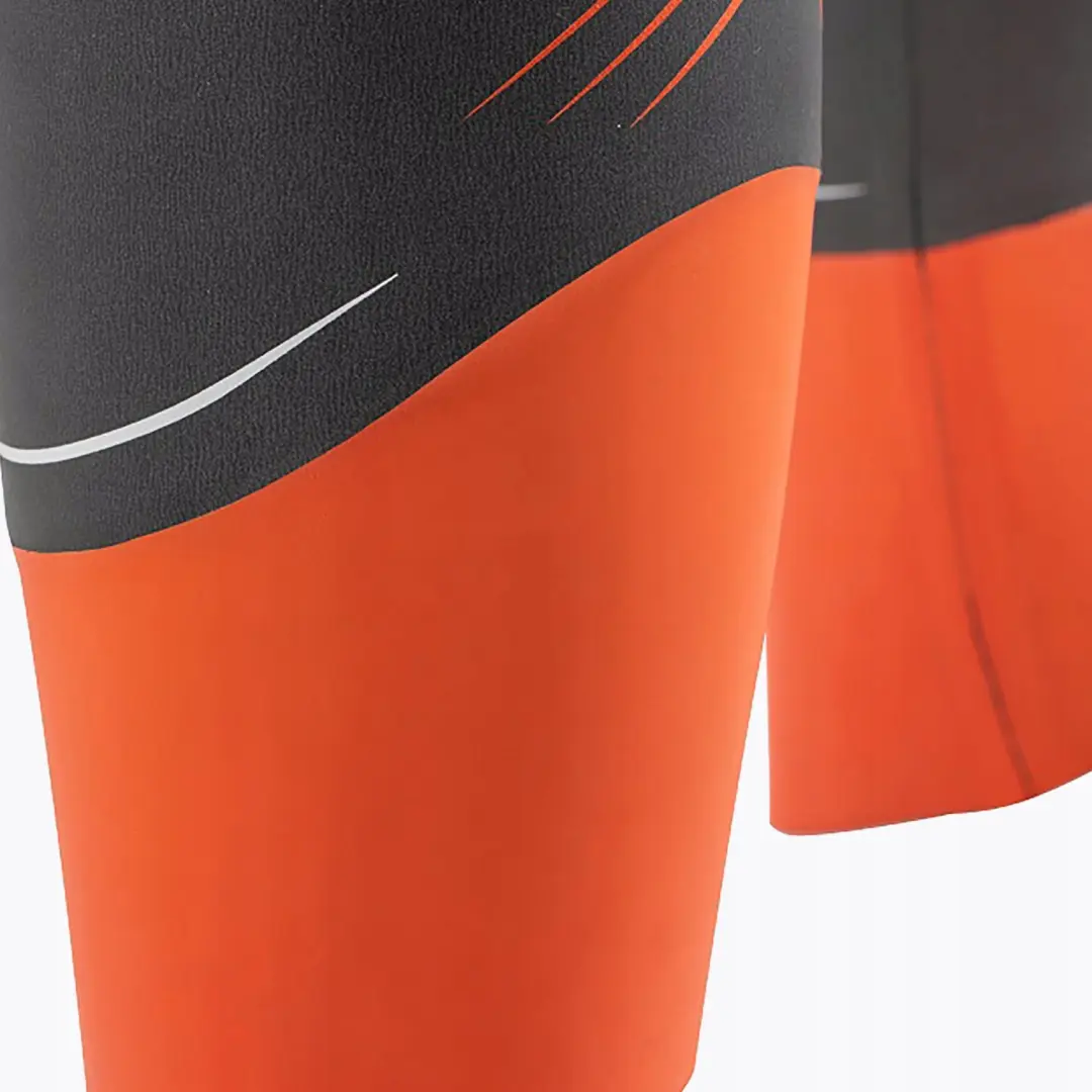 Zone3 Vanquish-X 5mm Triathlon Wetsuit - Heren L - Zwart/Oranje - afbeelding 4 van 6