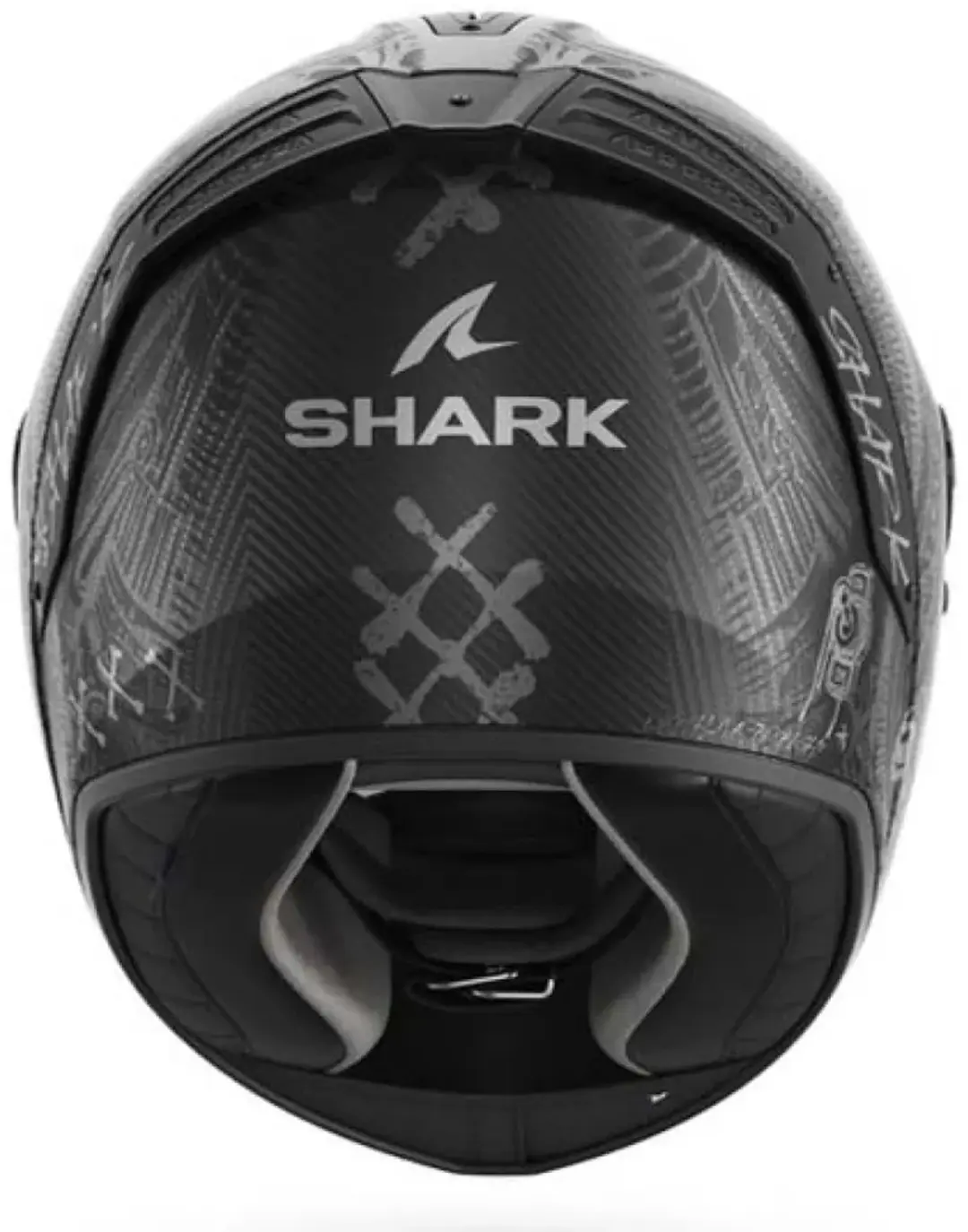 Shark Spartan RS Shiever Carbon Helm - Maat S - Zwart/Koolstof - afbeelding 6 van 6