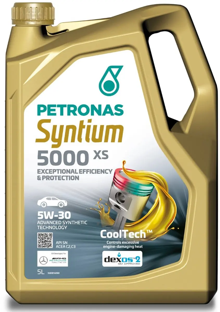 Petronas Syntium 5000 DM 5w30 olie 5 liter