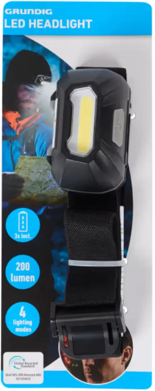 Grundig ledhoofdlamp