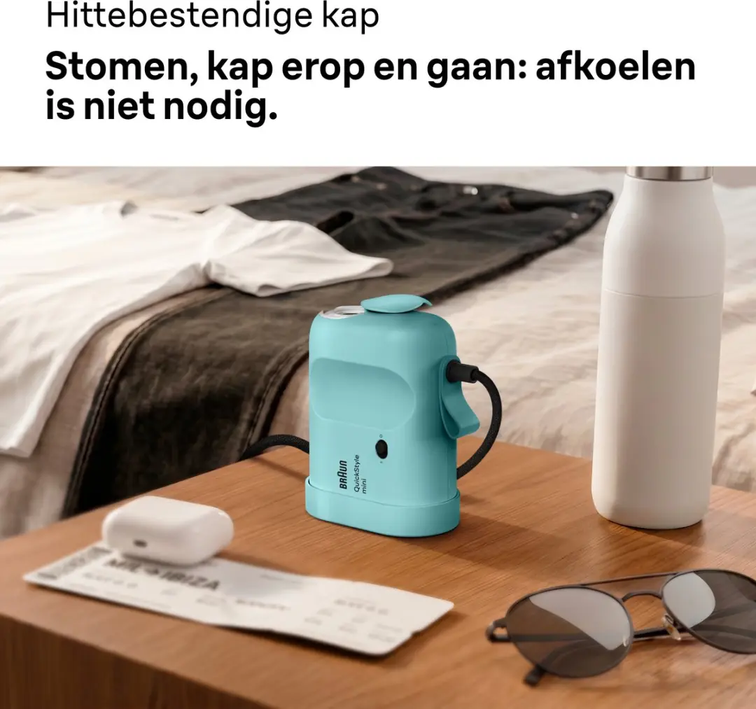 Braun QuickStyle mini GS1051GR Handstomer - Groen - afbeelding 5 van 6