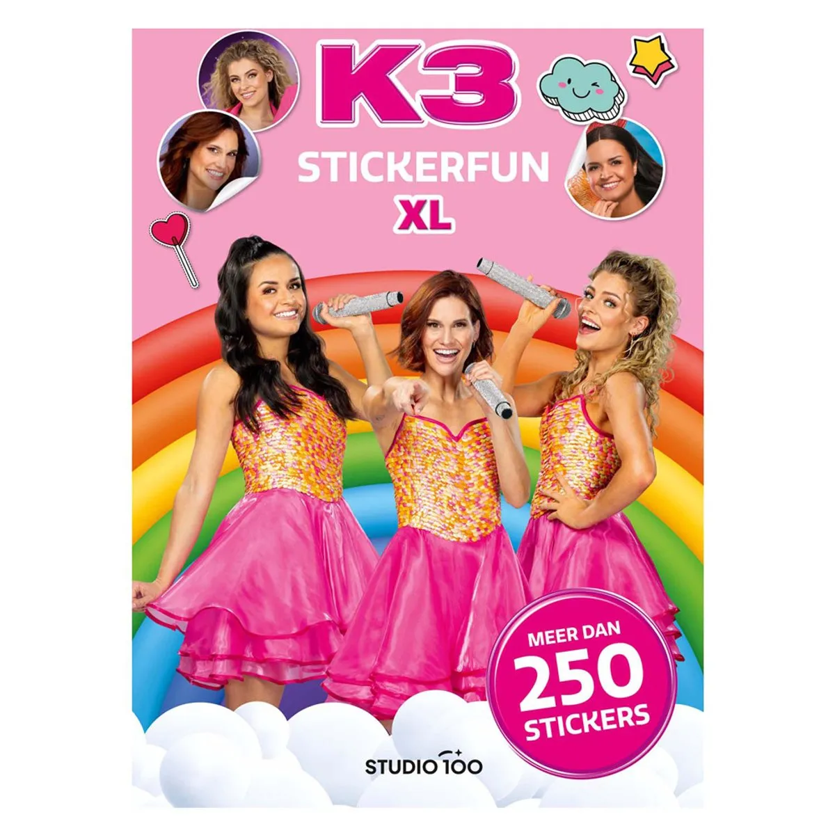 Studio 100 K3 Stickerboek Stickerfun XL