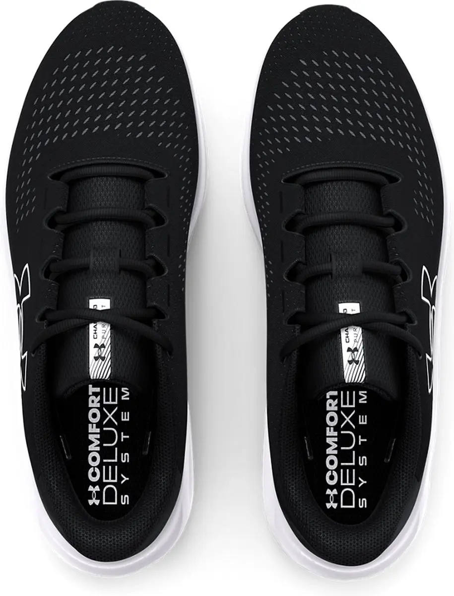 Under Armour Charged Pursuit 3 Big Logo Hardloopschoenen - Zwart - afbeelding 3 van 6