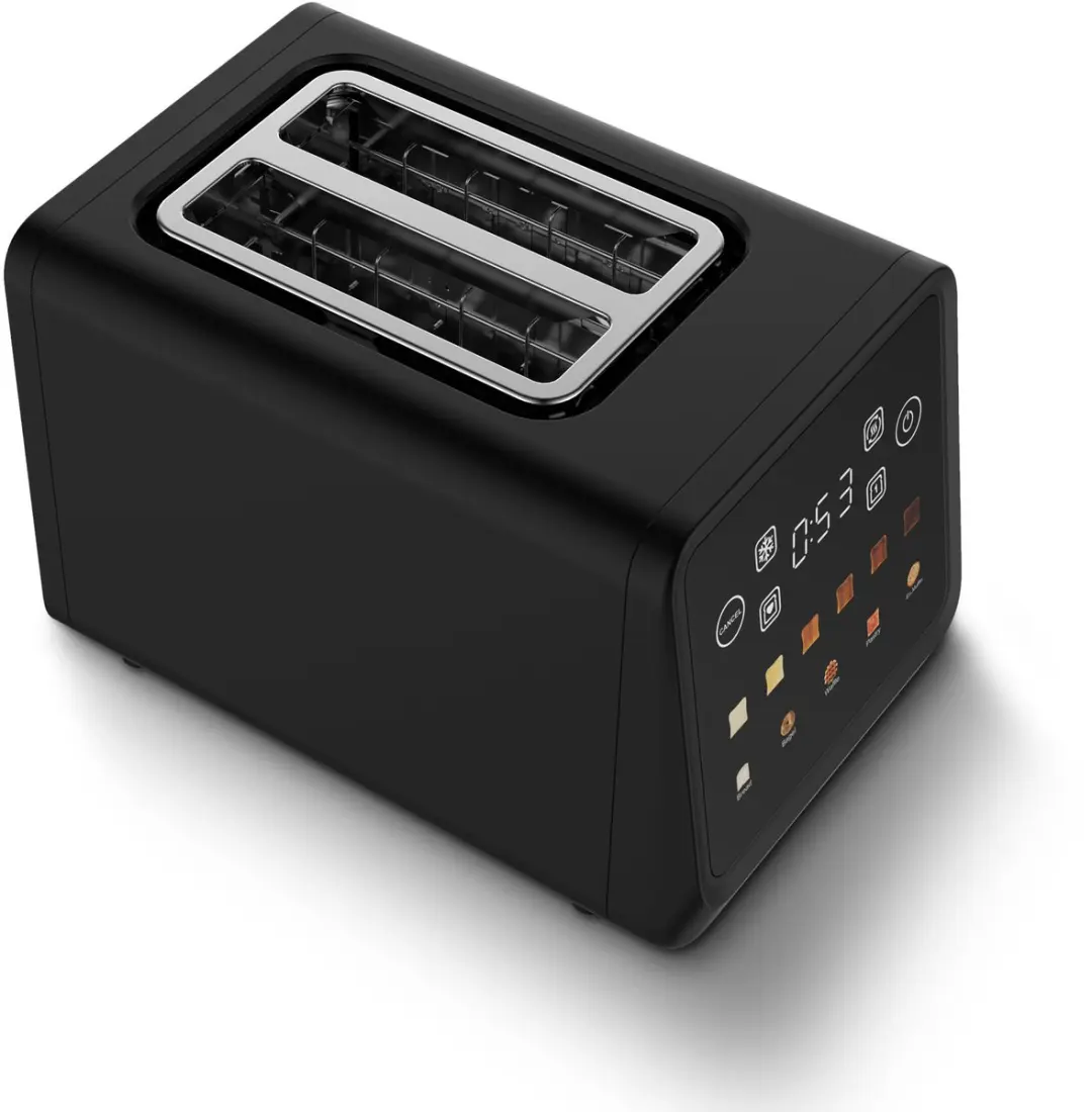 SEEGER SGR1200BK Broodrooster - 2 Sleuven 900W - Zwart