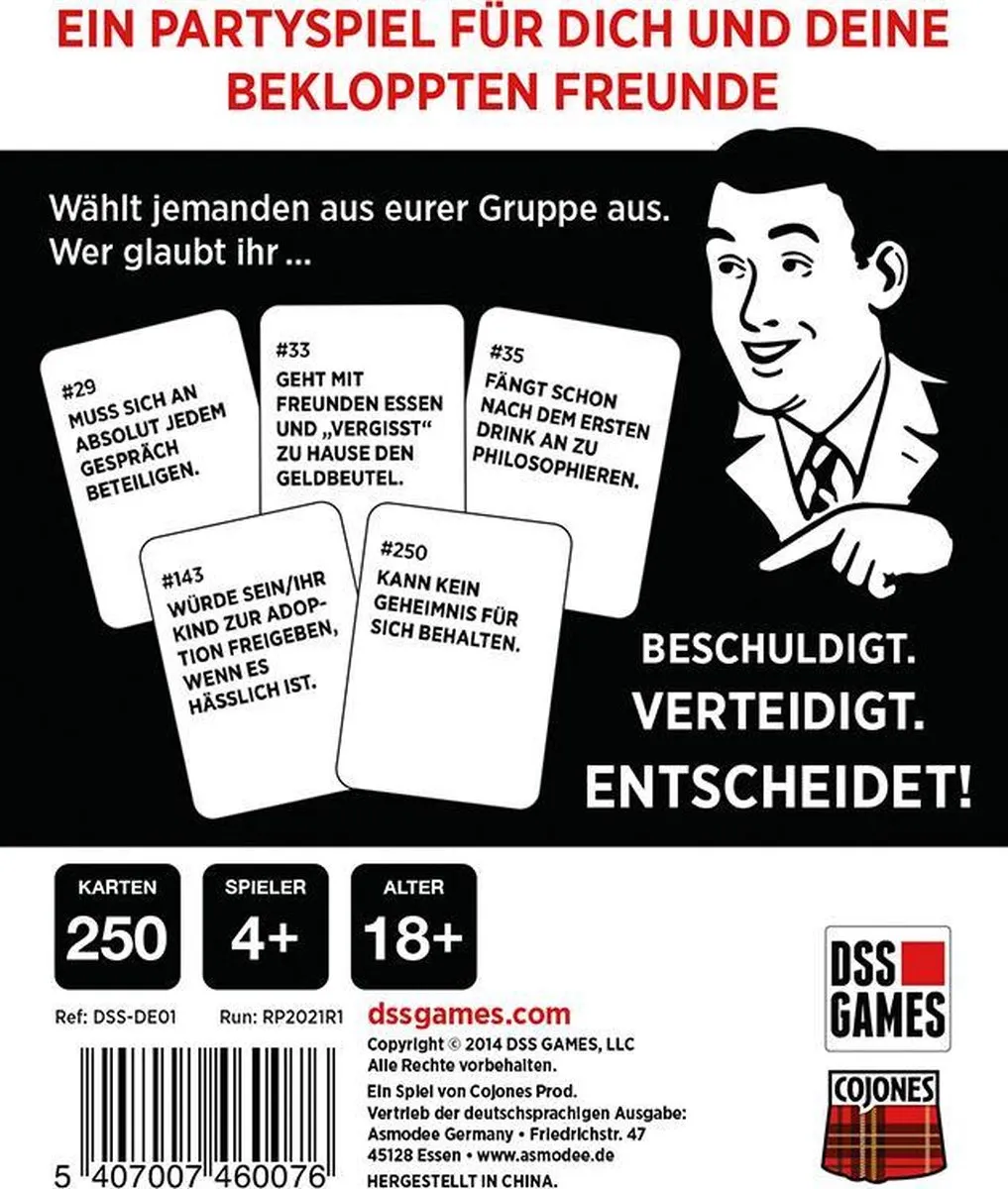 Asmodee Drunk Stoned or Stupid Bordspel - 4-99 Spelers