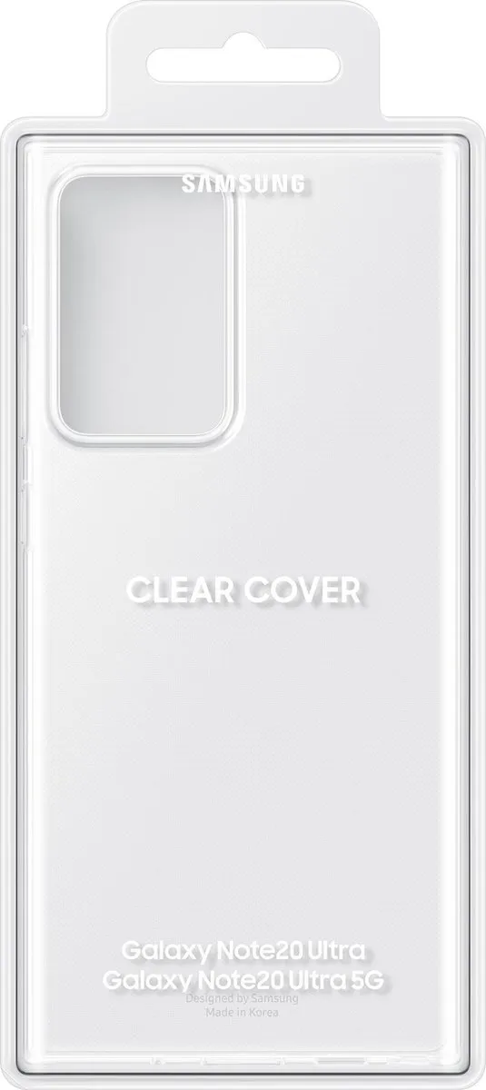 Samsung Galaxy Note 20 Ultra EF-QN985TTEGEU Hoesje - Transparant