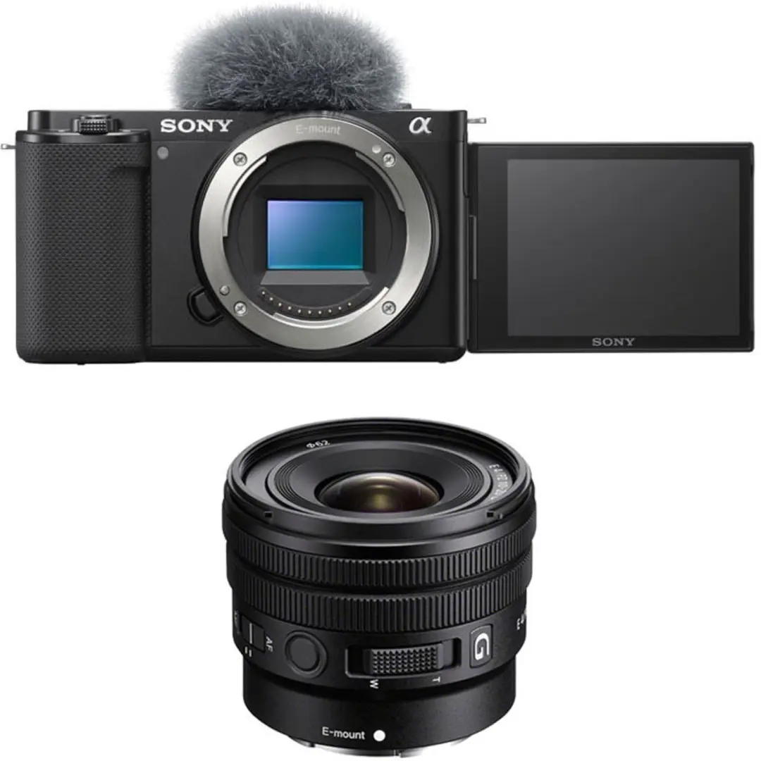SONY ALPHA ZV-E10 SCHWARZ + 10-20