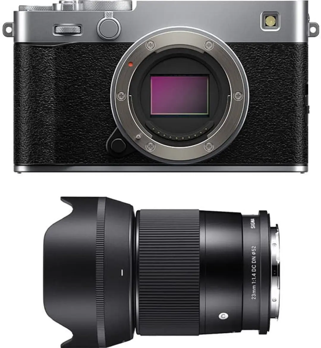 FUJIFILM X-E5 Silber + SIGMA 23mm f/1.4