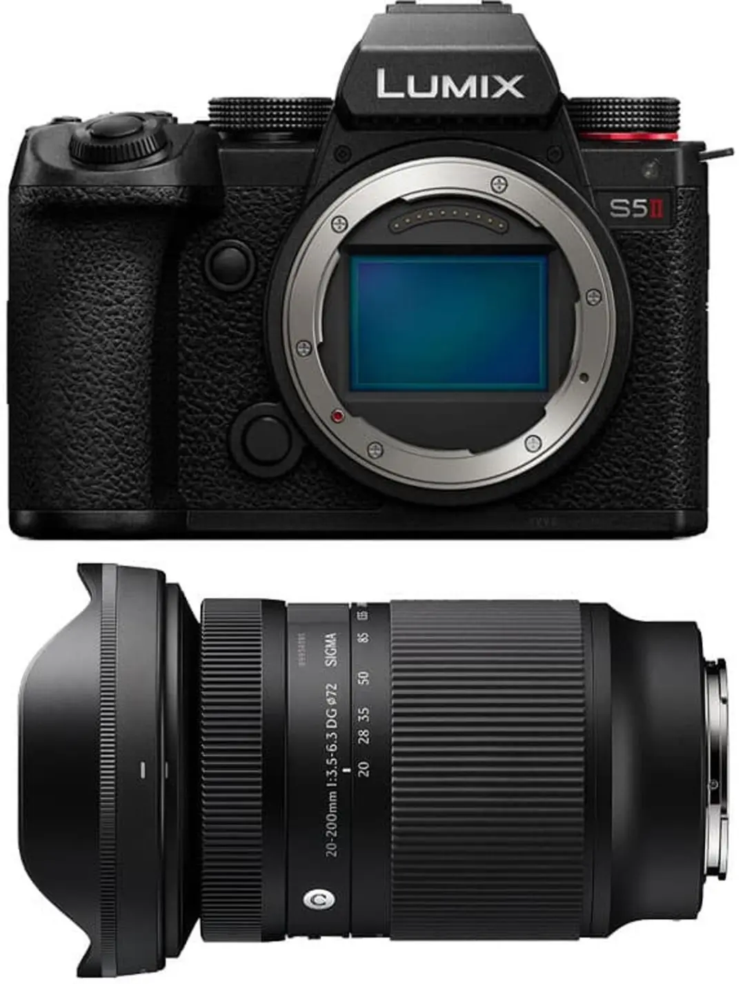 PANASONIC Lumix S5 II + SIGMA 20-200mm f/3.5-6.3 Contemporary Objektiv