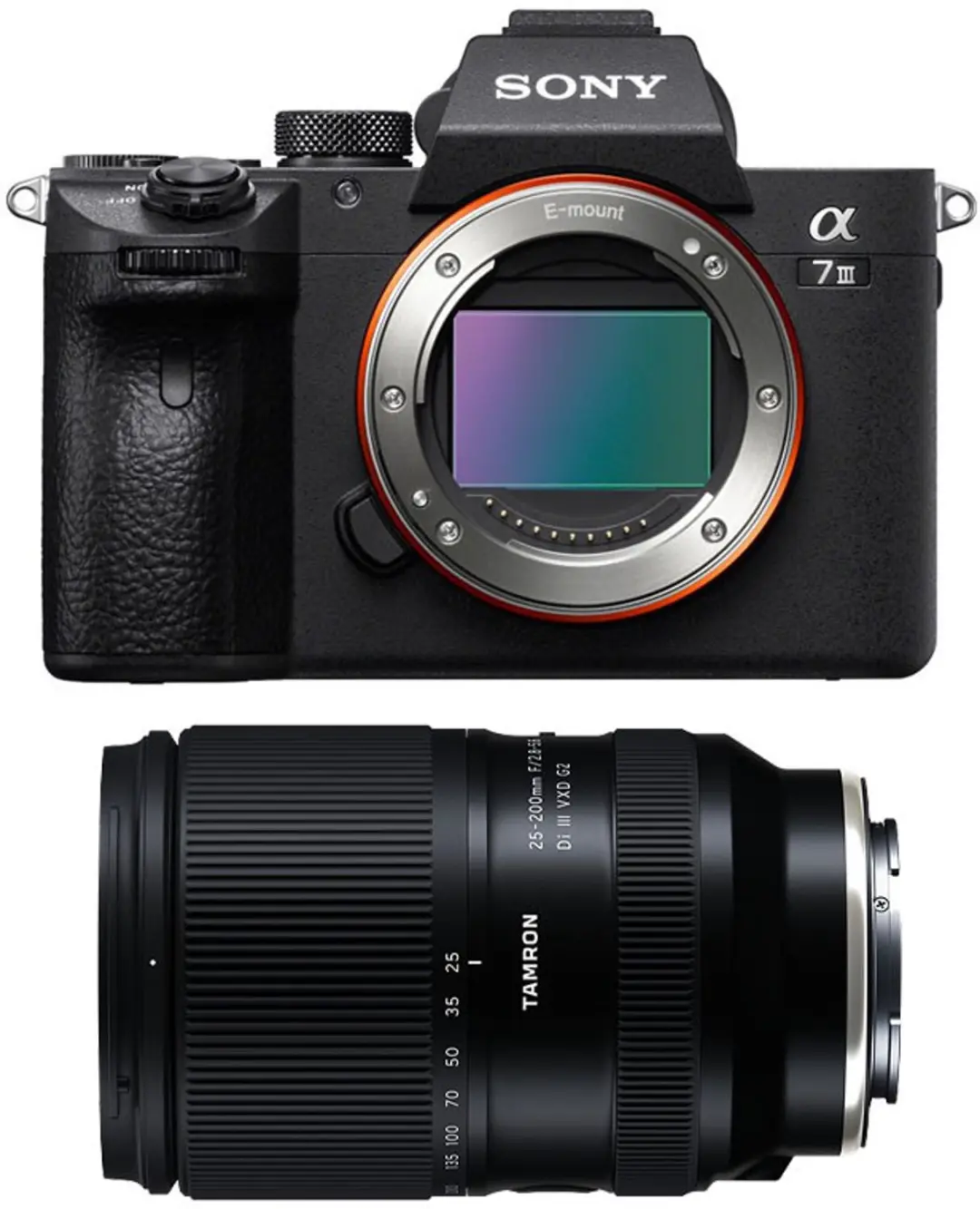SONY Alpha 7III + TAMRON Objektiv 25-200mm f/2.8-5.6 Di III VXD G2