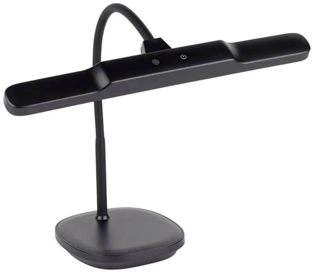 Boston PLM-190-BK Piano LED Lamp met 42 LED’s, dimbaar, 3 kleurtemperaturen, z