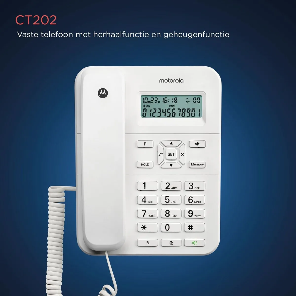 Motorola CT202 Luidspreker - Wit