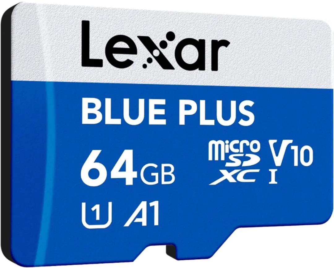 Lexar BLUE PLUS LMSBLPL064G-BNANG MicroSDXC 64GB - afbeelding 2 van 4