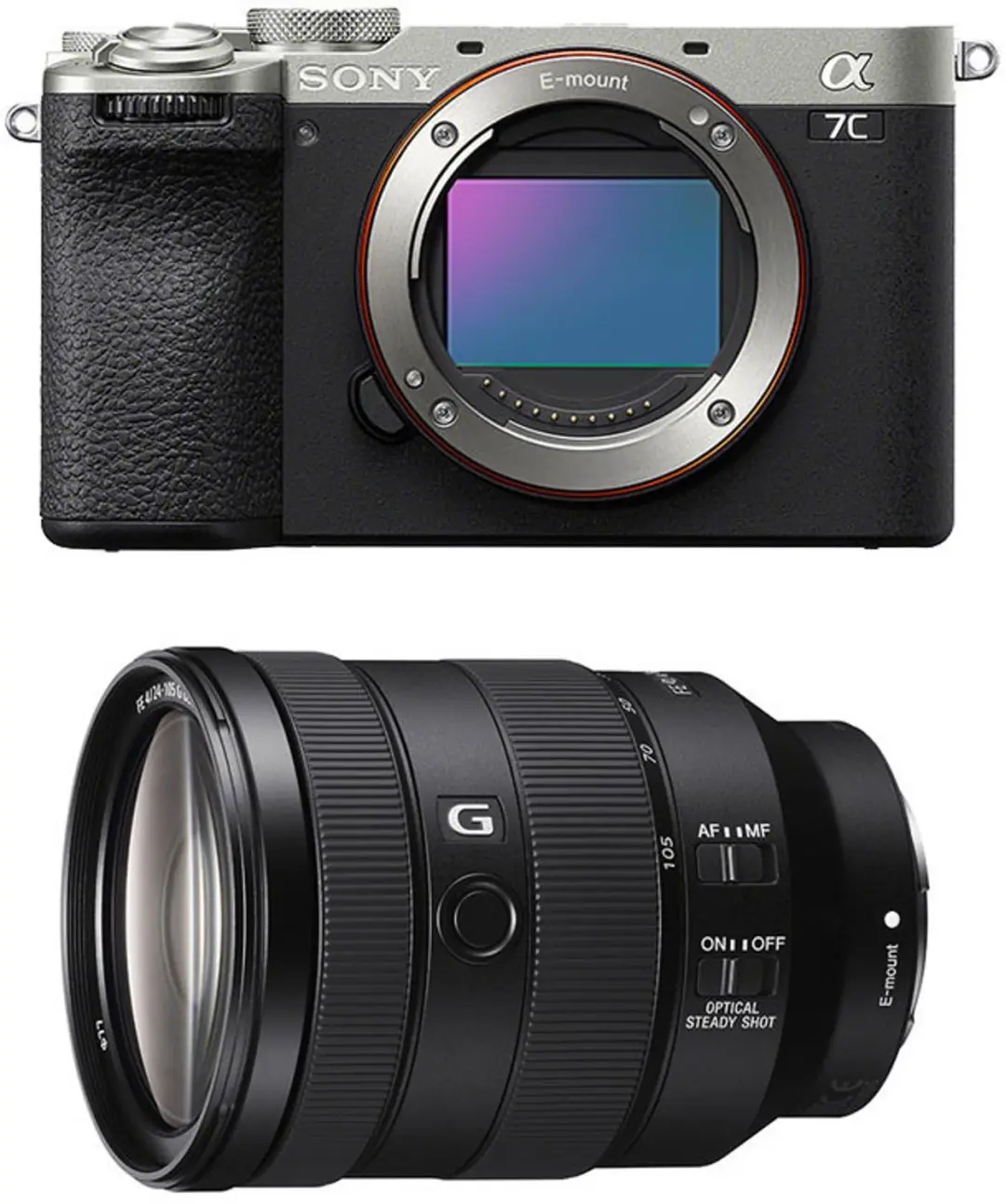 SONY ALPHA 7C II Silver + FE 24-105