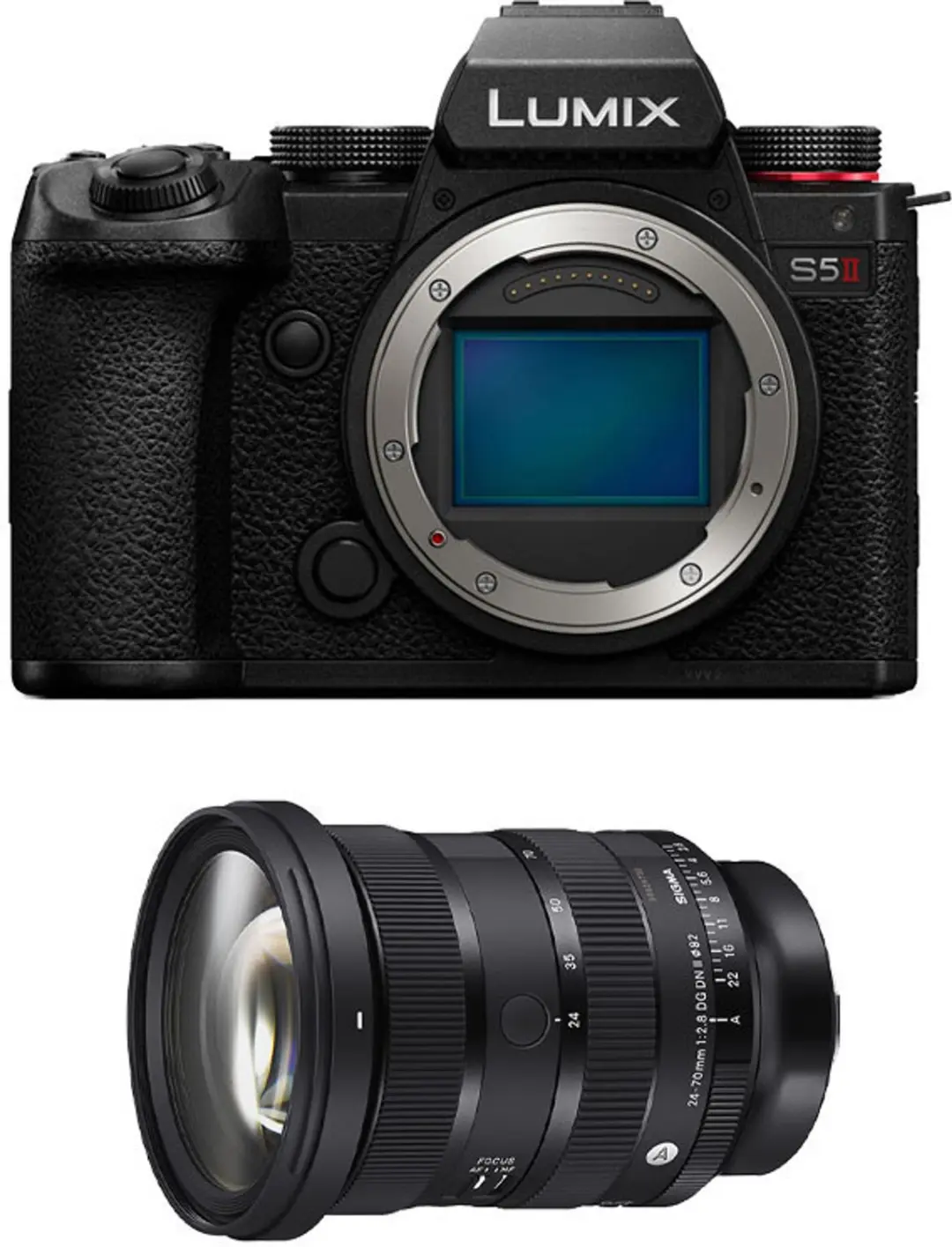PANASONIC Lumix S5 MARK II + SIGMA Objektiv 24-70mm f/2.8 DG DN II Art