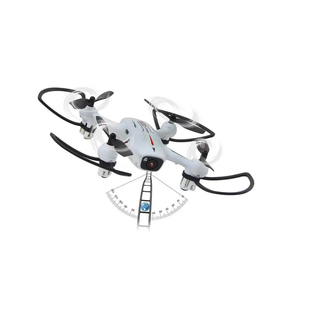 Matin Quadricoptère X34 FPV Drone - Wit - 750MP - 16GB SD - afbeelding 3 van 6