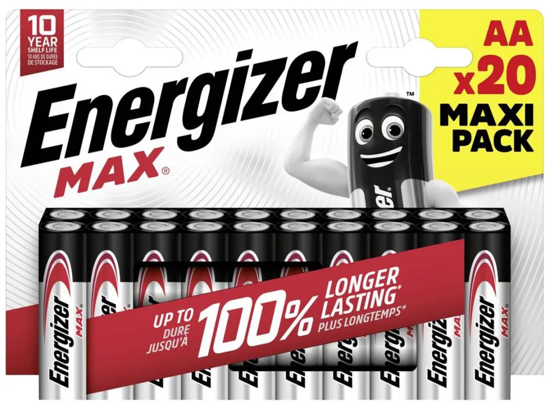 Energizer MAX AA Batterijen 20 Stuks - afbeelding 2 van 6