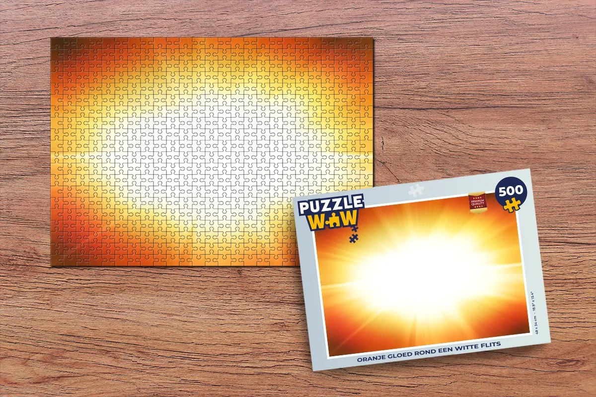 PuzzleWow Legpuzzel 500 Stuks - Multicolor