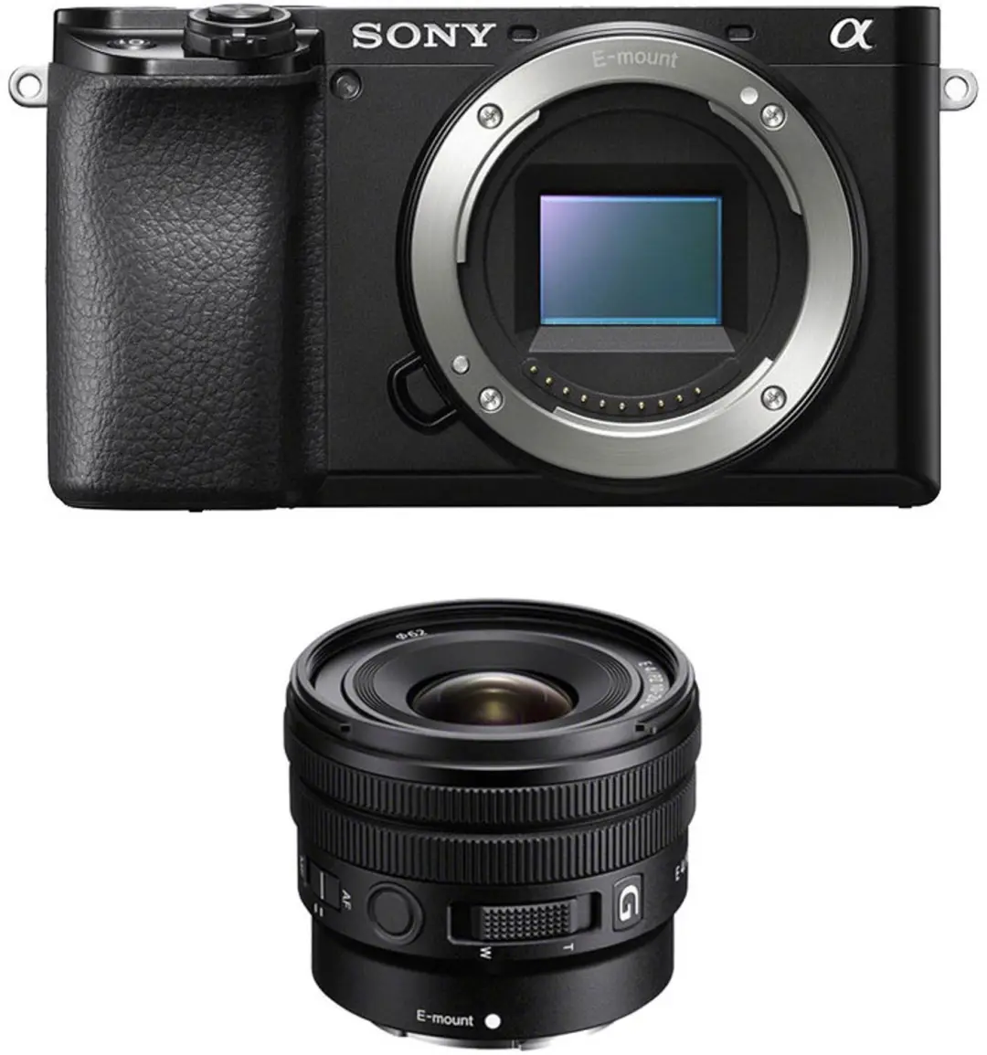 SONY ALPHA 6100 SCHWARZ + 10-20